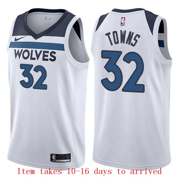karl anthony towns timberwolves jersey